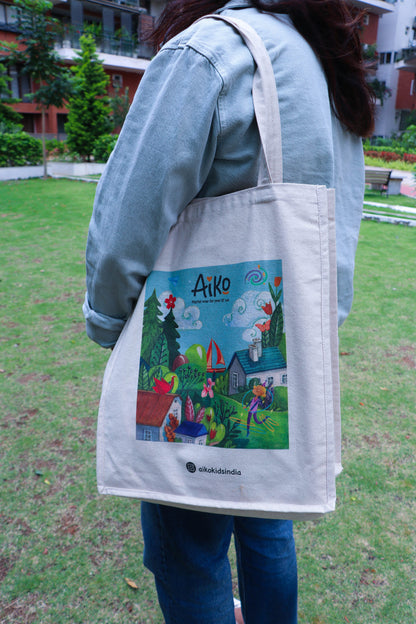 Aiko Adventures Tote Bag (Dreamy Sky)