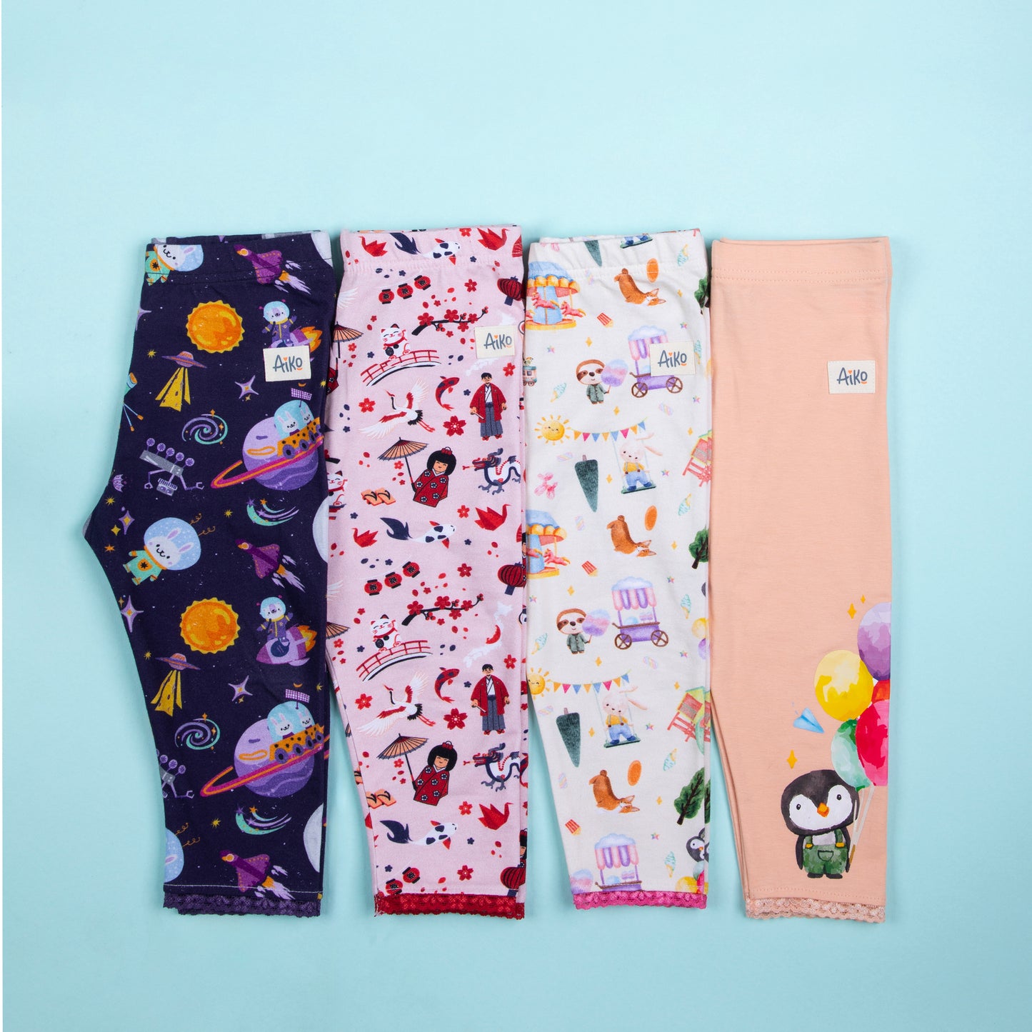 A Day in the Park Girls Leggings