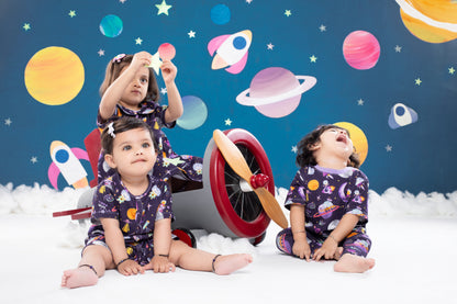 No Place Like Space Short Sleeve Romper Suit