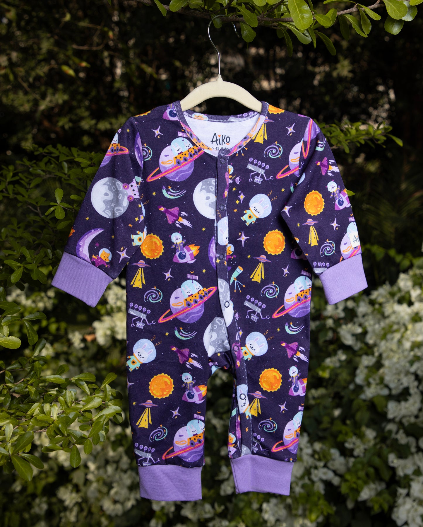 No Place like Space Long Sleeve Bodysuit